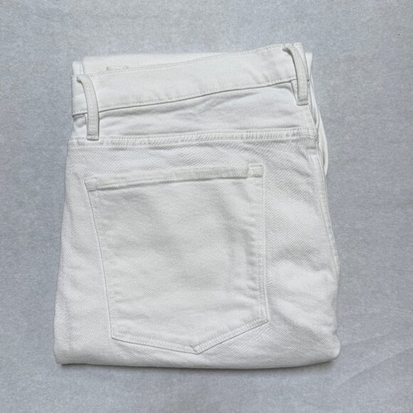 Banana Republic Straight White Ankle Jeans - Picture 1 of 11